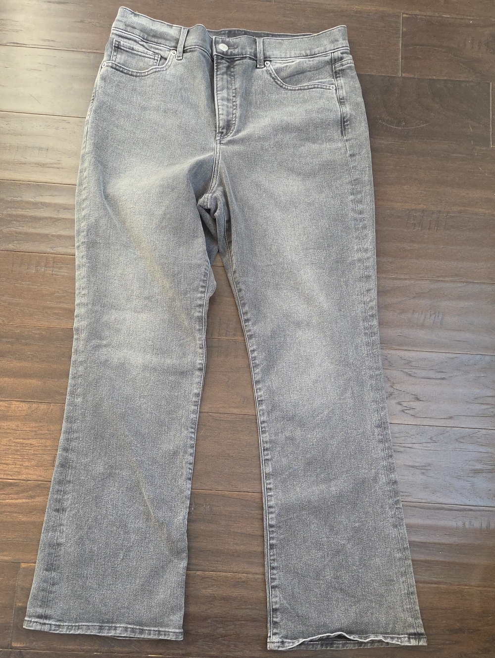 Women’s High-Rise 90s Boot Jeans - Washed Grayish-Black